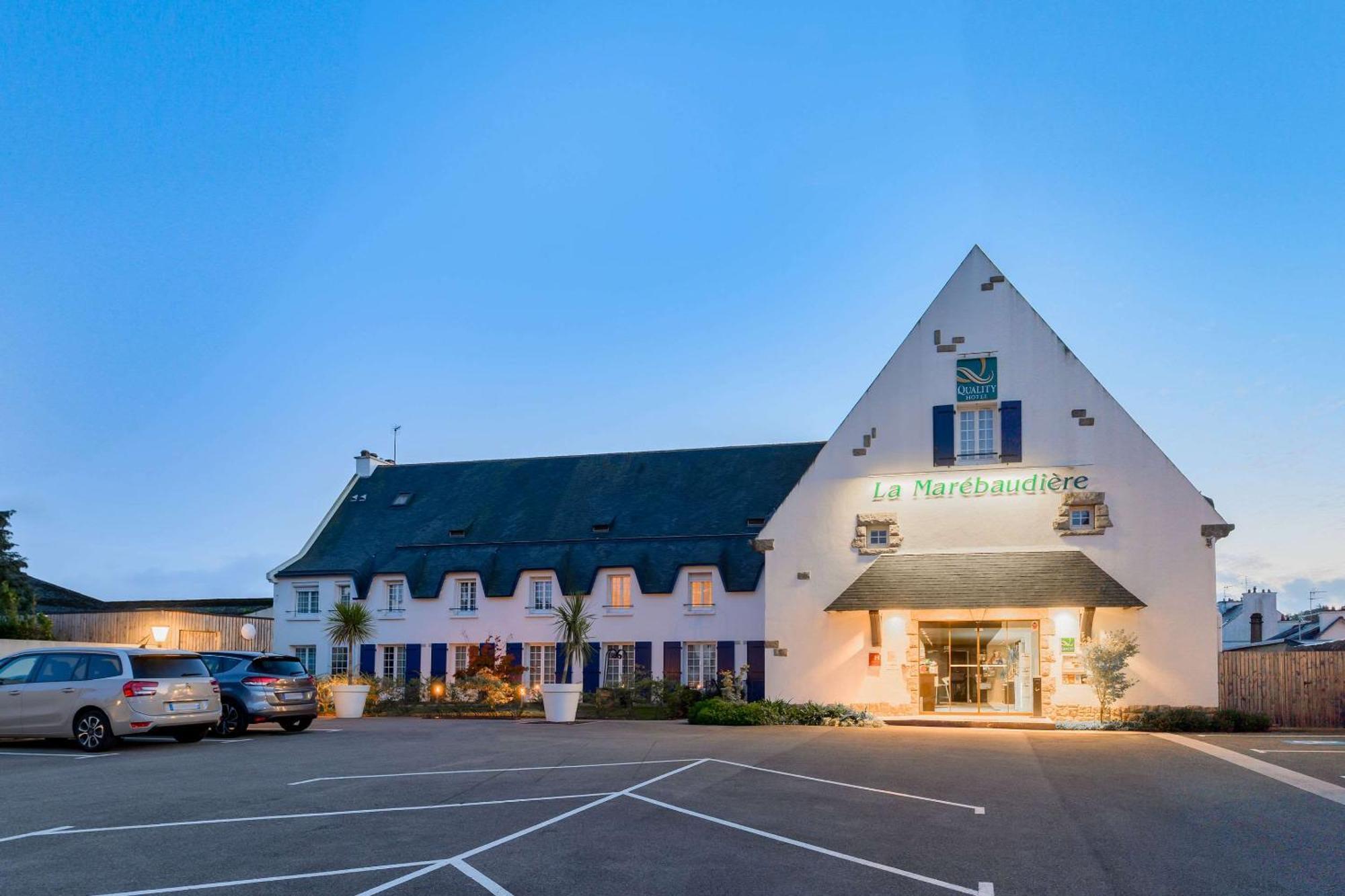 Quality Hotel La Marebaudiere Vannes Centre Exterior photo